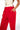 Extra View Logan Wide Leg Trouser In Red