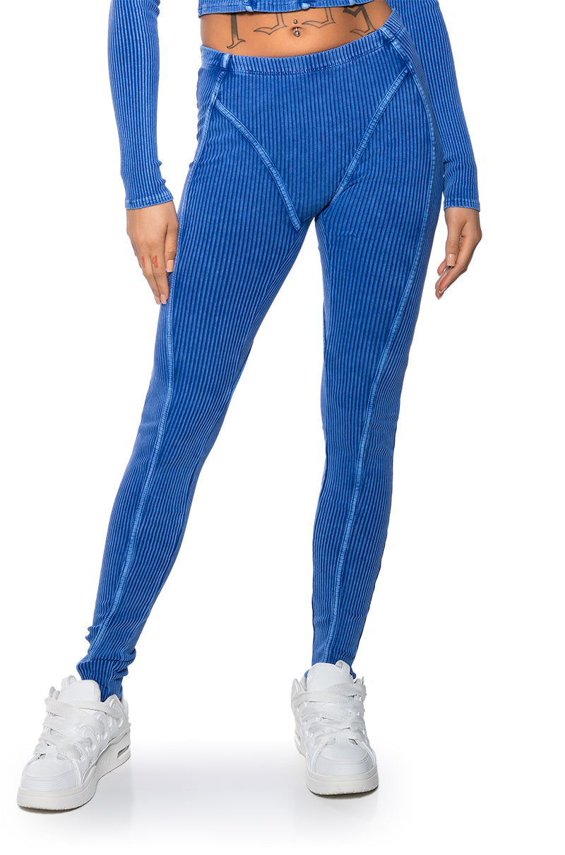Front View Lola Mineral Wash Legging