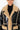 Full View Long Patent Trench Coat With Fur Trim