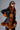 Side View Long Pleather Jacket With Faux Fur Trim