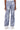 Front View Look Again Denim Graphic Parachute Pant