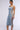 Front View Look At Me Lace Up Denim Midi Dress