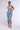 Side View Look At Me Lace Up Denim Midi Dress