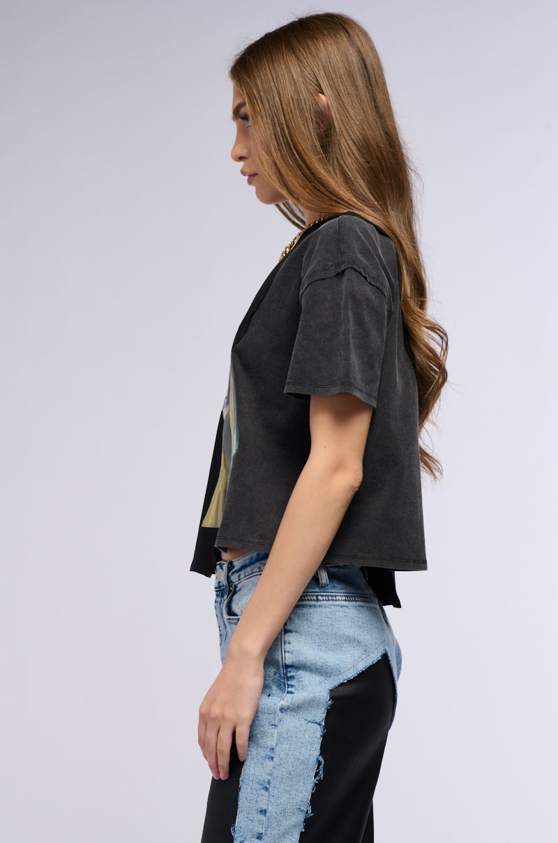 Side View Look This Way Graphic Shirt