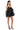 Side View Looking For Lust Ruffle Mini Dress In Black