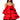 Front View Looking For Lust Ruffle Mini Dress In Red