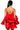 Detail View Looking For Lust Ruffle Mini Dress In Red