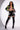 Detail View Lorie Gem Embellished Faux Leather Shorts