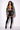 Extra View Lorie Gem Embellished Faux Leather Shorts