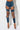 Front View Lost Control Distressed Mid Rise Skinny Jeans in Medium Blue Denim