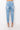 Extra View Lost Control Distressed Rhinestone Fringe Mid Rise Skinny Jeans