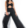 Front View Love Is In The Air Fashion Tulle Jumpsuit