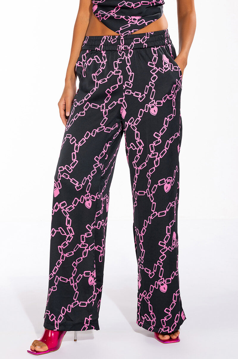 PARADISE WIDE LEG PALAZZO PANTS view 0
