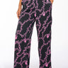 Front View Love Lock Wide Leg Palazzo Pants