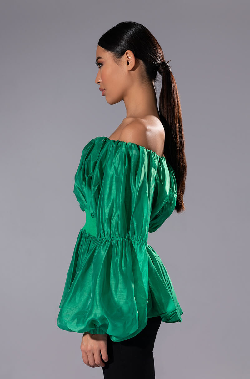 Detail View Love Sprung Off The Shoulder Blouse