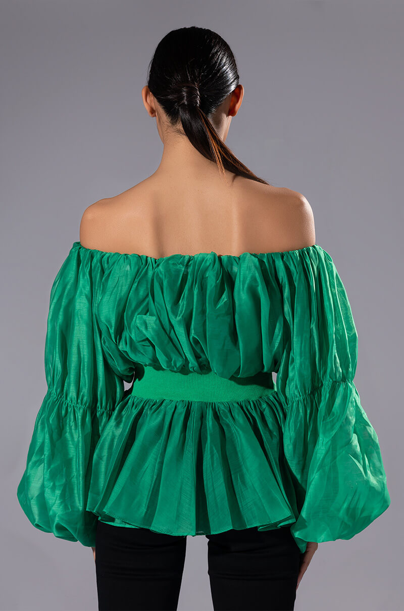 Full View Love Sprung Off The Shoulder Blouse