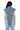 Extra View Loved Frayed Denim Patchwork Sequin Vest