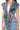 Extra View Loved Frayed Denim Patchwork Sequin Vest