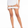 Front View Lovely Illusion Mini Skirt