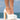 Front View Lovers Lane Patent White Chunky Mary Janes 