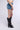 Side View Low Waist Rider Denim Mini Skirt