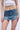 Detail View Low Waist Rider Denim Mini Skirt