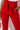 Detail View Lulu Paper Bag High Waist Cigarette Pants in Red