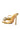 Detail View Lumere Embellished Bow Stiletto Mule In Gold