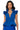 Front View Lush Body Pleated Peplum Blouse