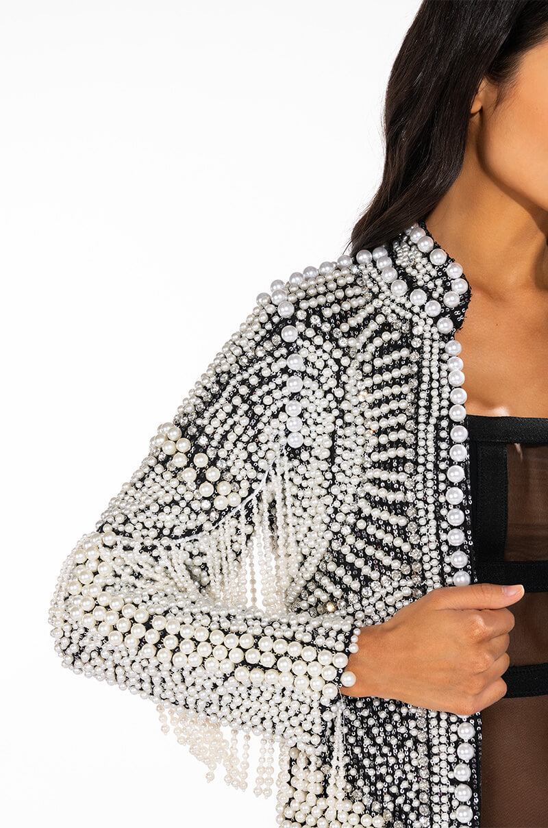 Extra View Luxe All Over Pearl Alix Jacket