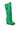 Full View Luxe In Love Knee High Chunky Boot In Green