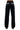 Extra View Luxe Velvet Open Leg Trouser In Black