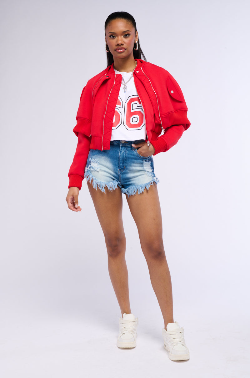 Extra View Lynx Layered Bomber Jacket
