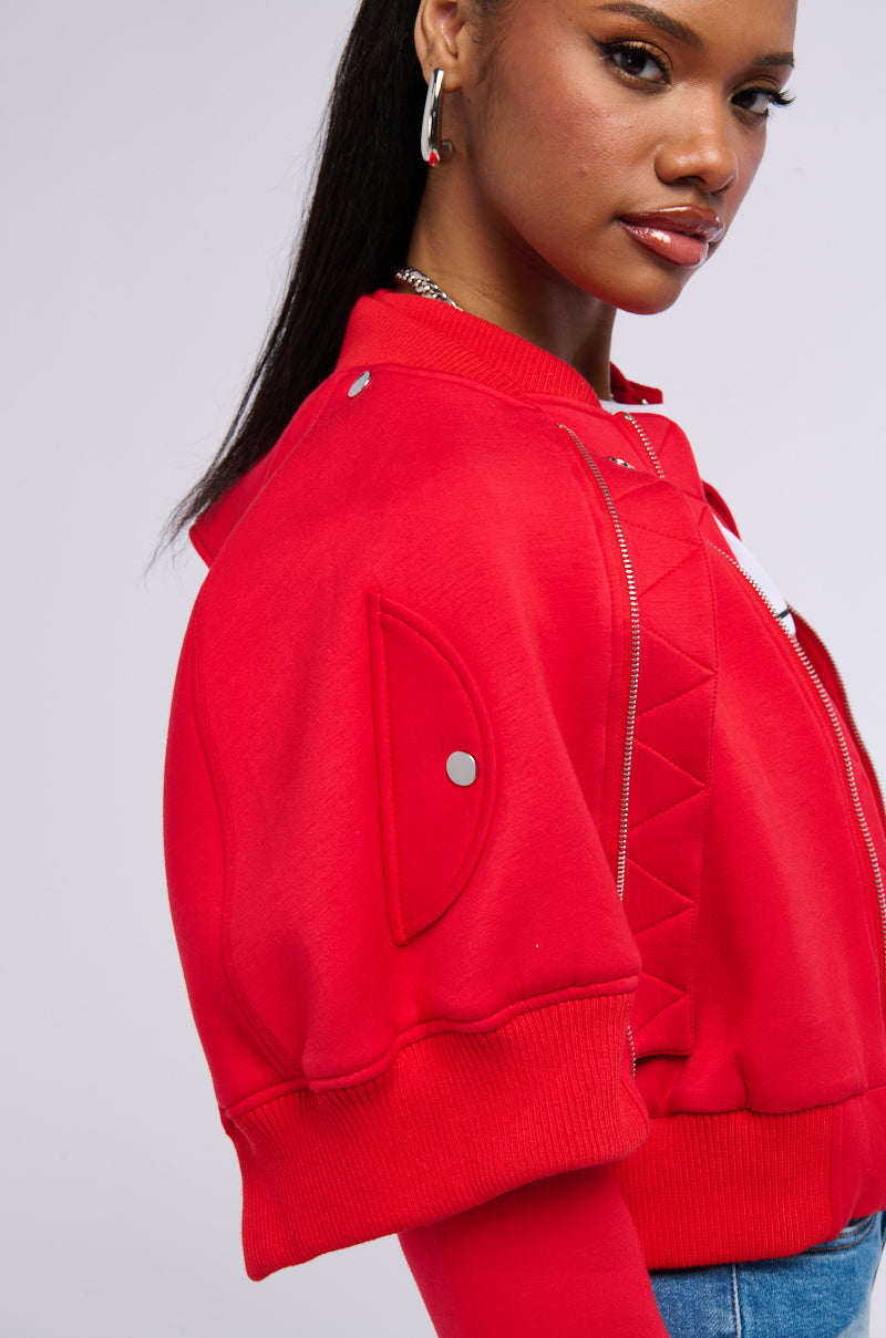 Extra View Lynx Layered Bomber Jacket