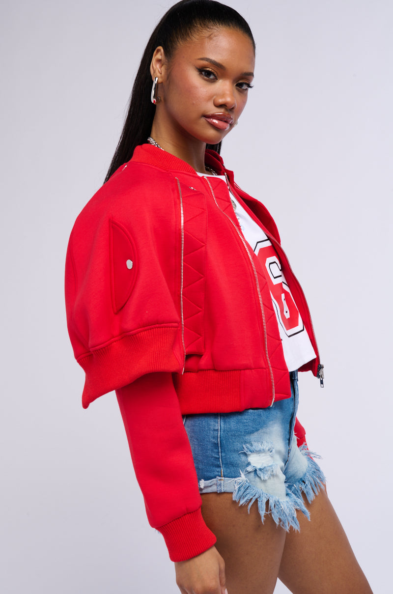 Extra View Lynx Layered Bomber Jacket
