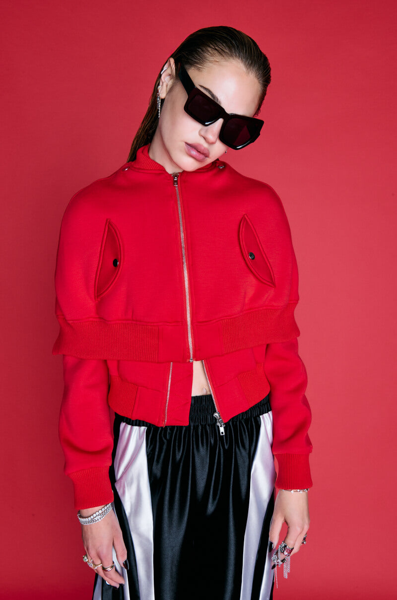 Extra View Lynx Layered Bomber Jacket
