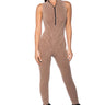 Front View Maddelyn Zip Front Catsuit