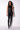 Extra View Maddie Ruched Faux Leather Matte Legging