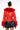 Extra View Maddie Y2k Red Fur Trim Blazer