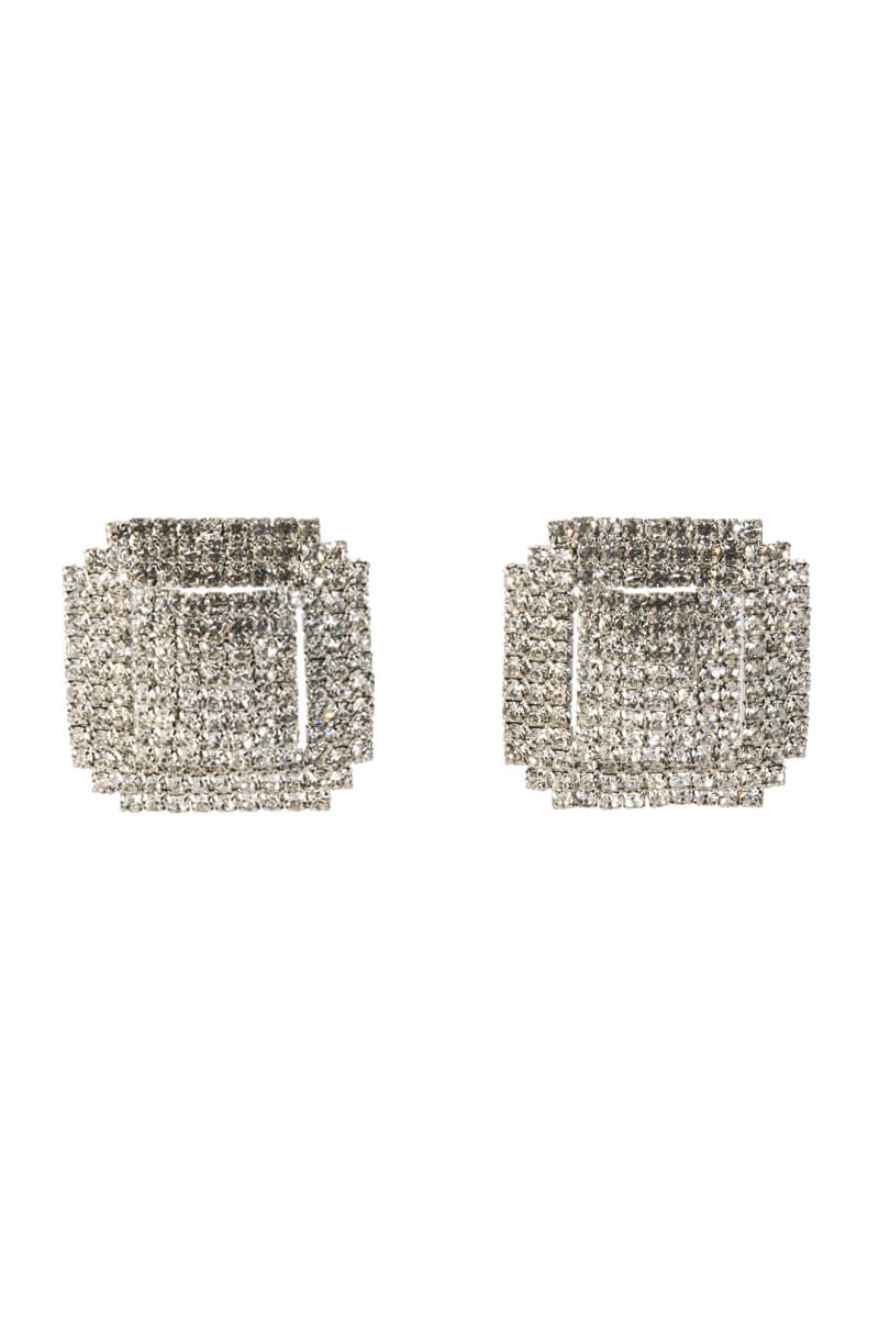 Side View Made Of Money Embellished Statement Studs