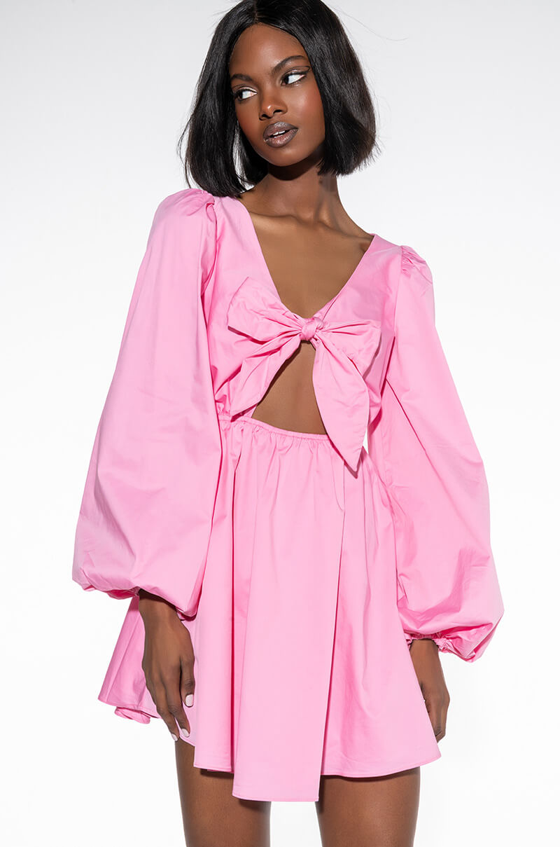 MADE OF SUNLIGHT OFF THE SHOULDER MINI DRESS view 0