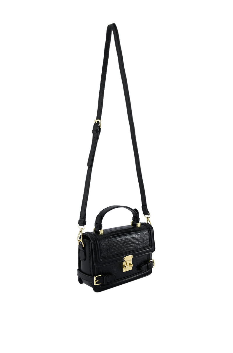Back View Magic Touch Faux Leather Purse