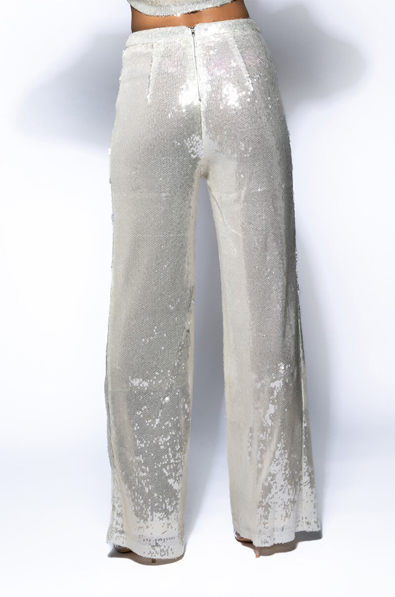 Extra View Main Character Sequin Blazer And Suit Pant Set