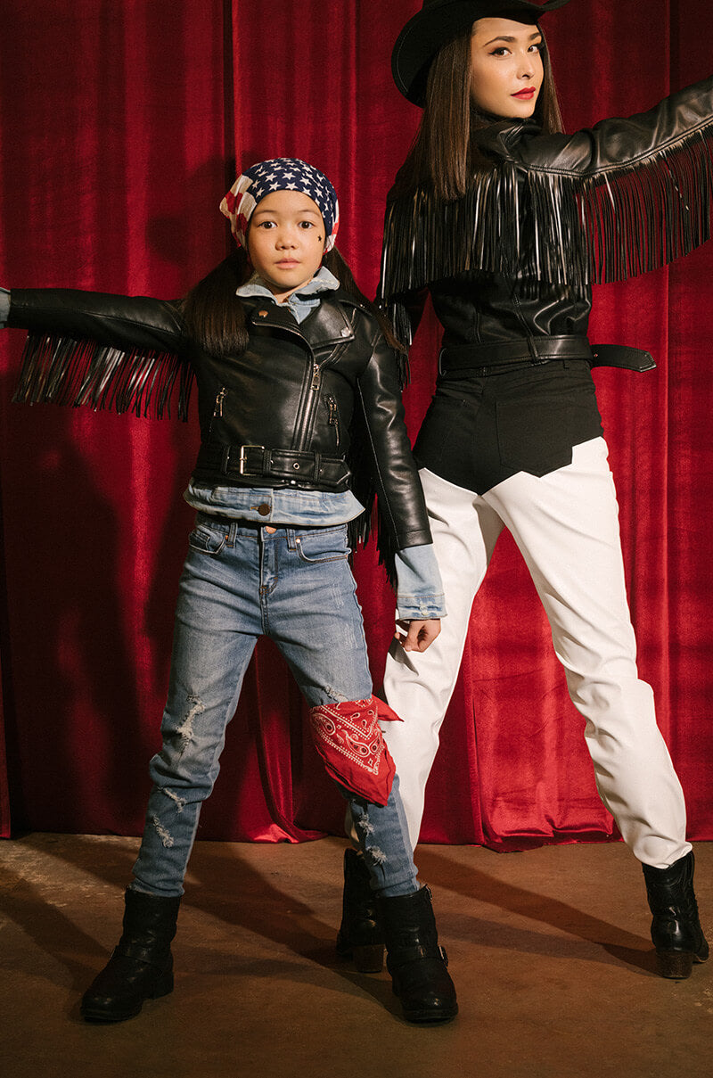 Extra View Mama Fringe Moto Jacket 21