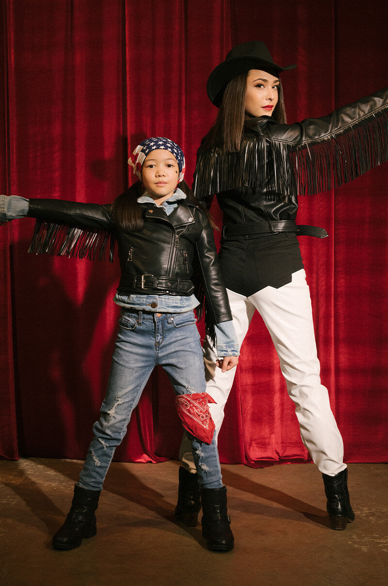 Extra View Mama Fringe Moto Jacket 22