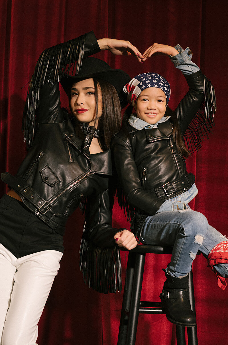 Extra View Mama Fringe Moto Jacket 24