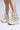 Front View Maranto Chunky Beige Wedge Heel Sneaker