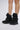 Front View Maranto Chunky Black Wedge Heel Sneaker