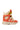 Side View Maranto Chunky Orange Wedge Heel Sneaker