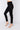 Side View Margot Lace Up Skinny Jeans in Black